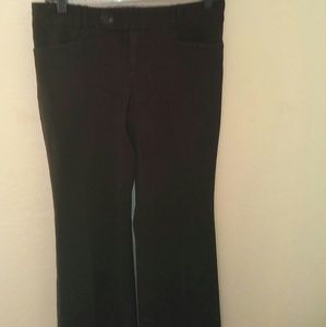 Banana Republic wide leg pants black size 2p